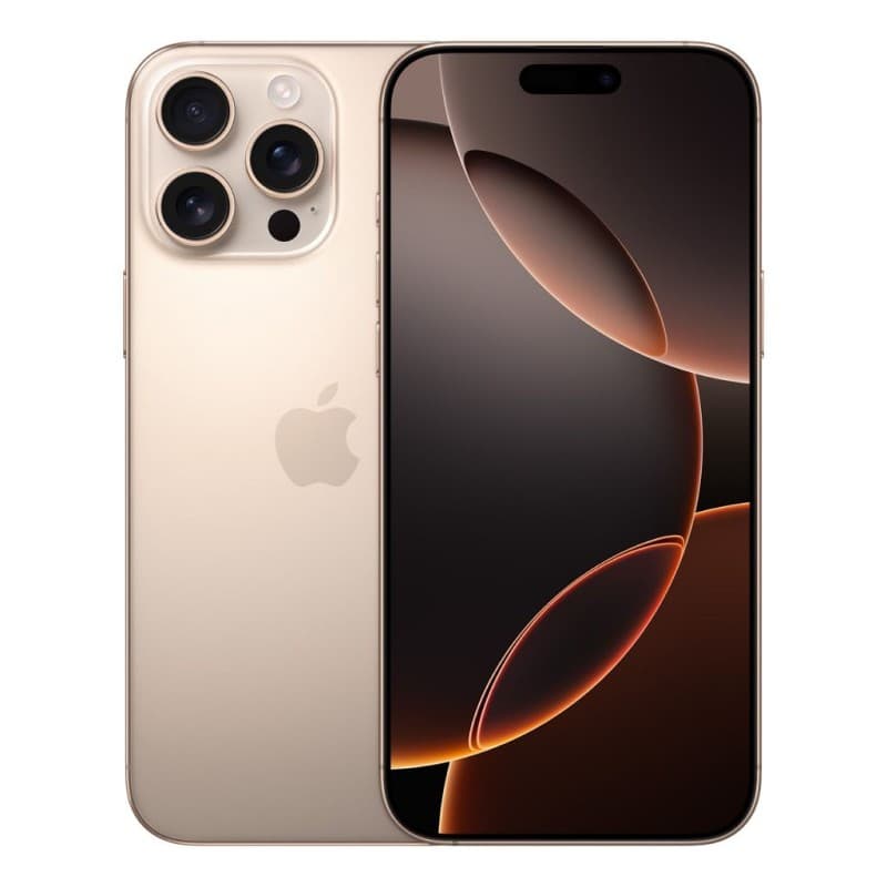 Смартфон Apple iPhone 16 Pro Max nano SIM+eSIM 256GB, пустынный титан (Desert Titanium)— фото №1