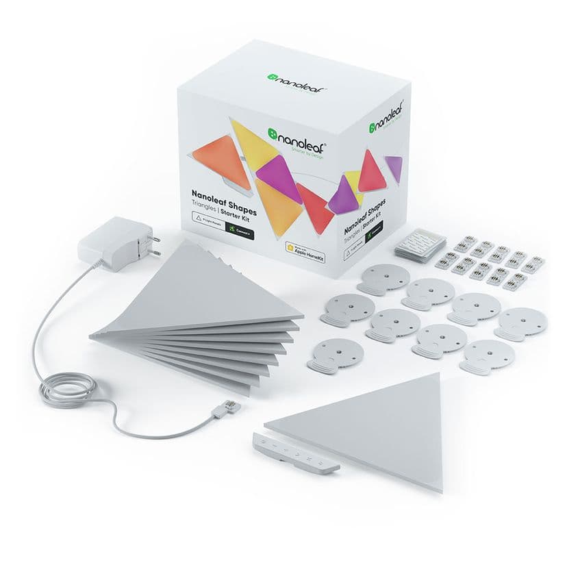 Стартовый набор Nanoleaf Shapes Triangles, 9 панелей photo 1