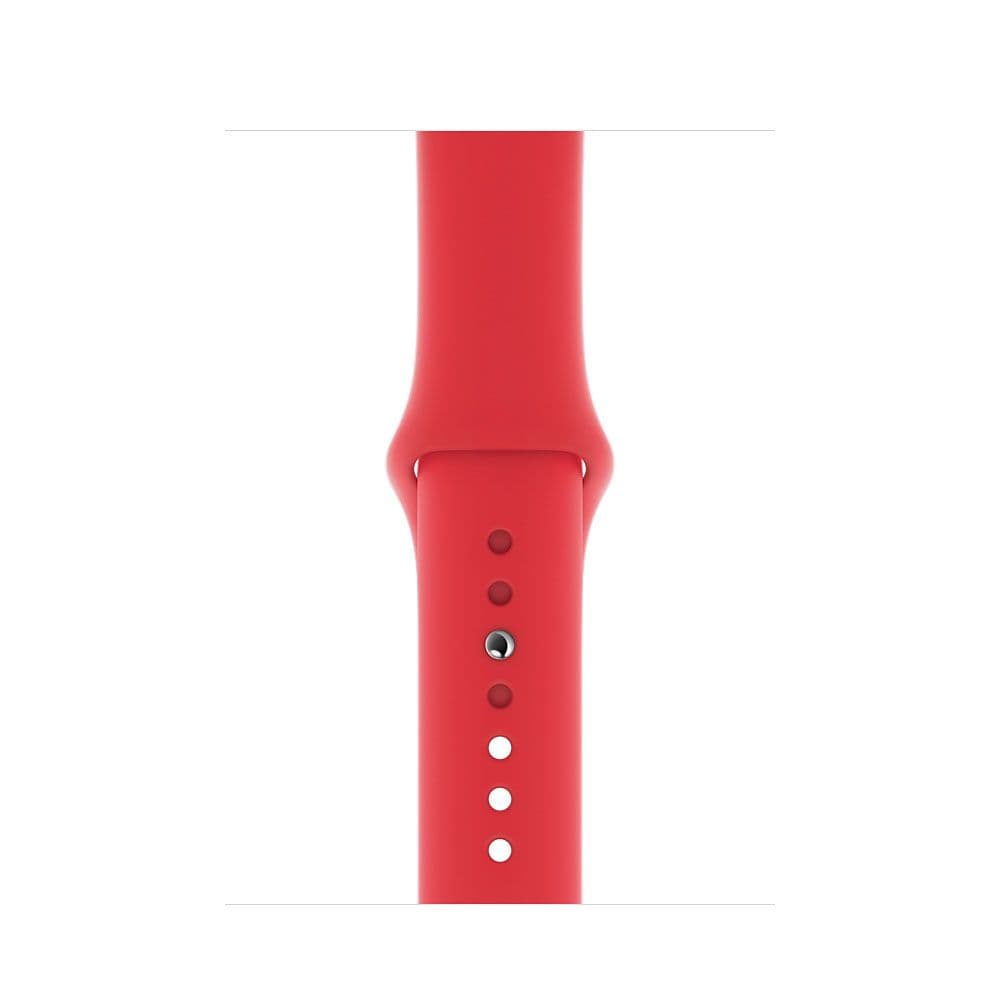 Ремешок Apple Sport Band для Apple Watch 44mm, Фторэластомер, (PRODUCT)RED— фото №0
