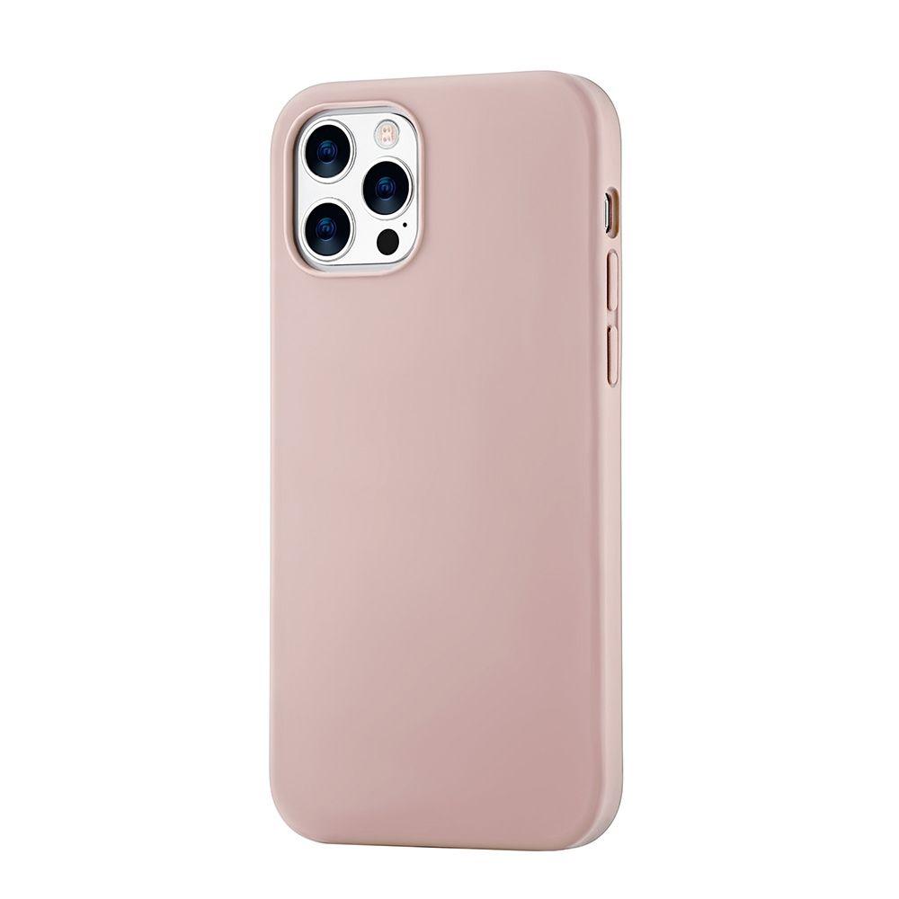 Чехол-накладка uBear Touch Case для iPhone 12 Pro Max, силикон, розовый песок - 1