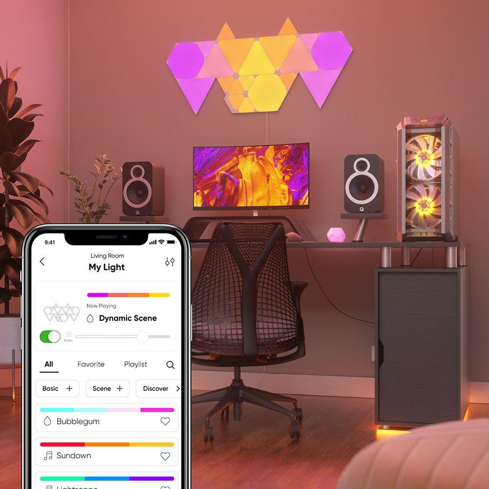 Стартовый набор Nanoleaf Shapes Triangles, 15 панелей - 2