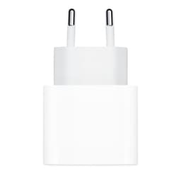 Зарядное устройство сетевое Apple USB-C, 20Вт, белый— фото №1