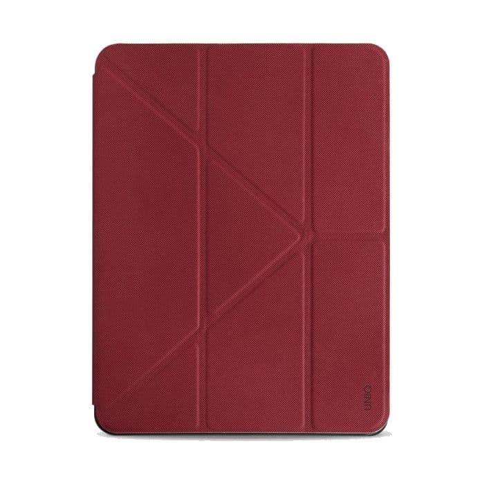 Чехол-книжка Uniq Transforma Rigor для iPad (2019), полиуретан, красный - 0