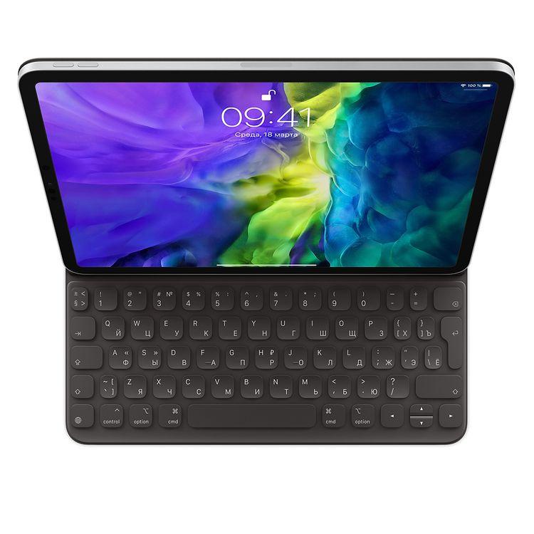 Клавиатура Apple Smart Keyboard Folio, черный - 0