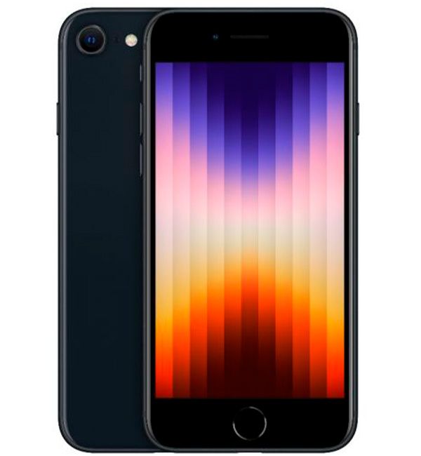 Apple iPhone SE 2022 nano SIM+eSIM 256GB, темная ночь— фото №0