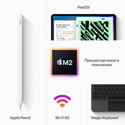 2022 Apple iPad Pro 11″ (2048GB, Wi-Fi, серый космос)— фото №6