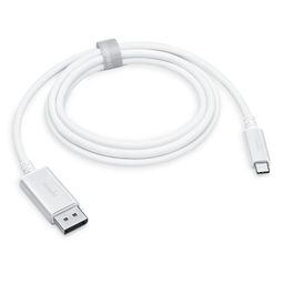 Кабель Moshi DisplayPort / USB-C, 1,5м, белый— фото №1