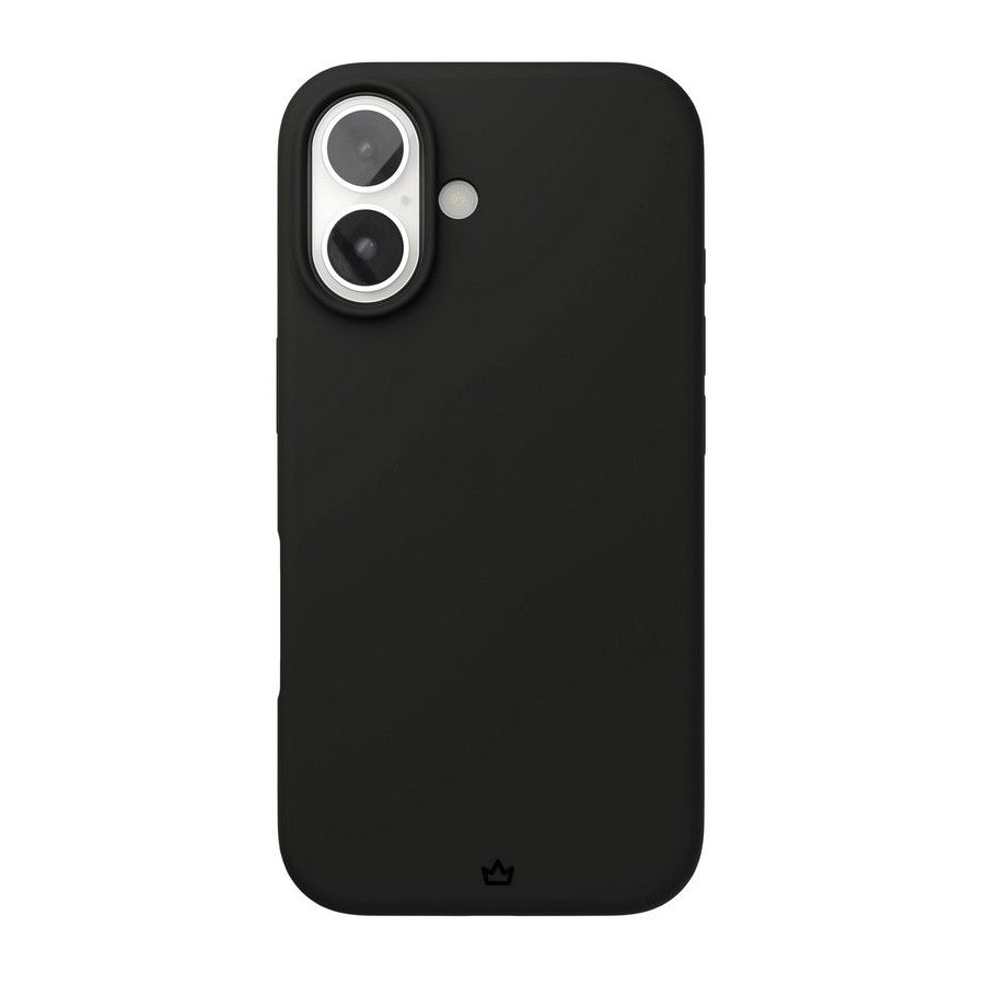 Чехол-накладка VLP Aster Case для iPhone 16, силикон, черный— фото №0