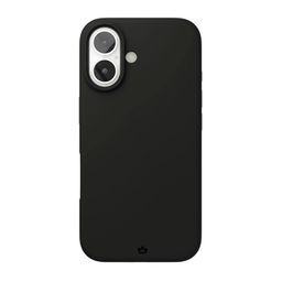 Чехол-накладка VLP Aster Case для iPhone 16, силикон, черный— фото №0