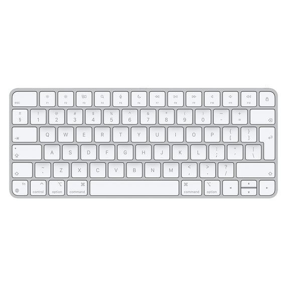 Клавиатура Apple Magic Keyboard, серебристый+белый— фото №0