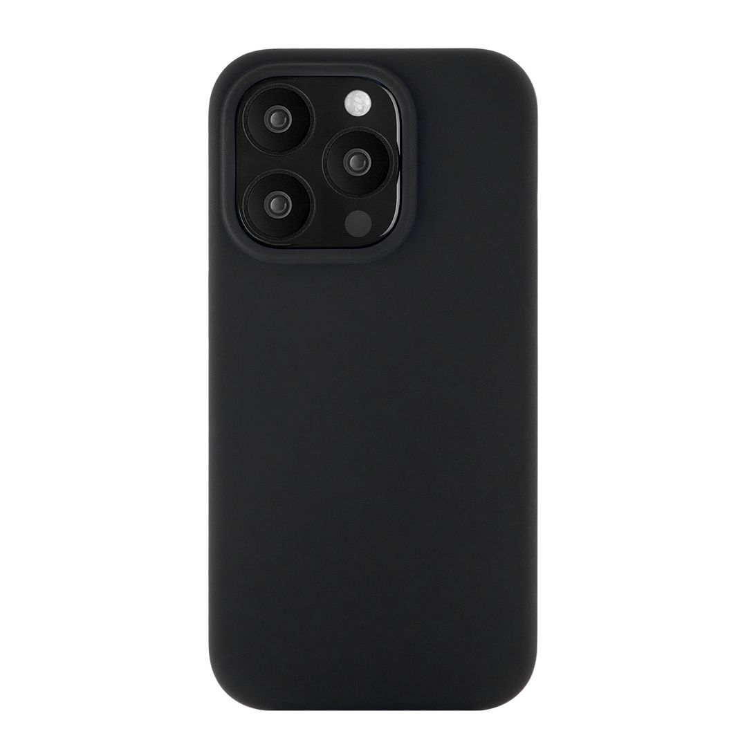 Чехол-накладка uBear Touch Mag Case для iPhone 15 Pro, силикон, черный— фото №0