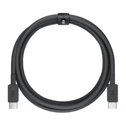 Кабель VLP Nylon Cable USB-C / USB-C, 3A, Вт  2м, черный— фото №0