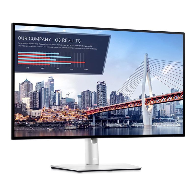 Монитор Dell UltraSharp U2722D 27″, серебристый— фото №1