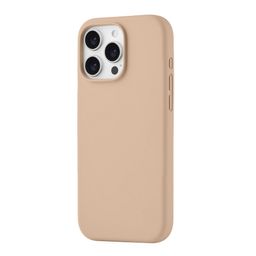 Чехол-накладка uBear Touch Mag Case для iPhone 16 Pro Max, силикон, латте— фото №1