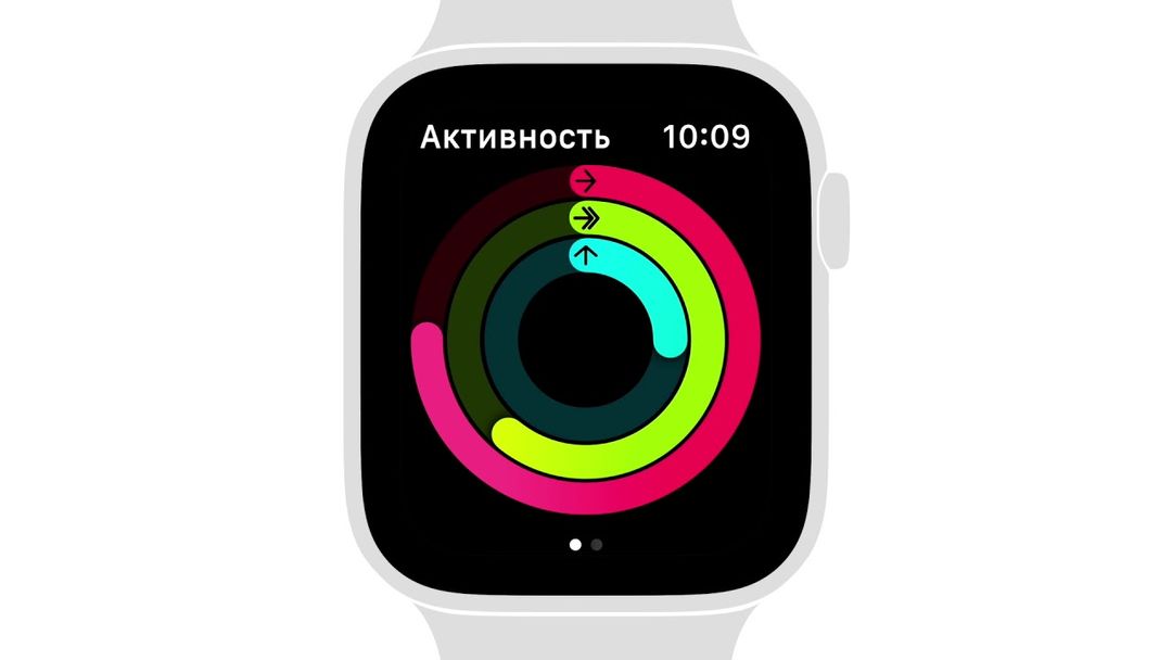 Apple Watch Series 1 (MQ112RU/A) - 42 мм, алюминий «розовое золото», спортивный ремешок цвета «розовый песок»— фото №1