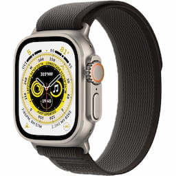 Apple Watch Ultra GPS + Cellular 49mm (ремешок Trail Loop черный/серый, IP6X)— фото №0