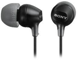 Наушники Sony MDR-EX15AP, черный— фото №1