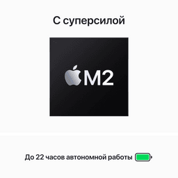 2023 Apple MacBook Air 15.3″ серый космос (Apple M2, 24Gb, SSD 1024Gb, M2 (10 GPU))— фото №3