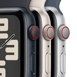 Apple Watch SE 2023 GPS  (корпус - темная ночь, 44mm ремешок Sport Band темная ночь, размер S/M)— фото №2