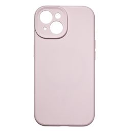 Чехол-накладка Synora Silicon MagCase для iPhone 15, силикон, светло-розовый— фото №2