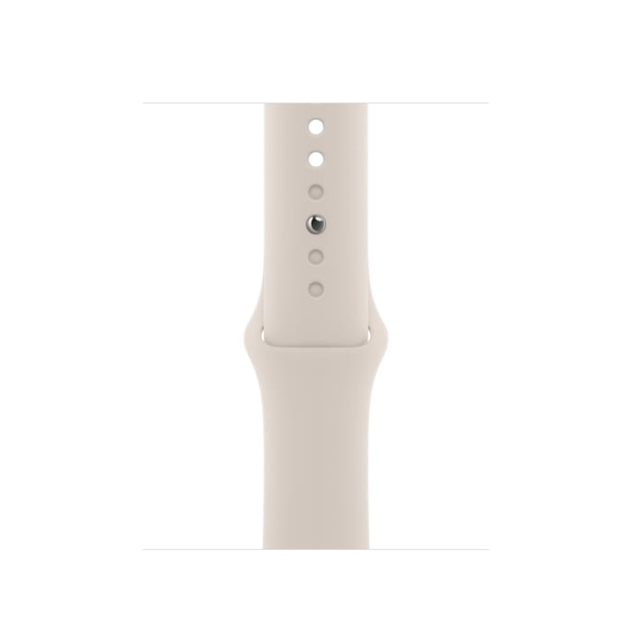 Apple Watch Series 8 GPS 45mm (корпус - сияющая звезда, спортивный ремешок цвета сияющая звезда, IP6X)— фото №2