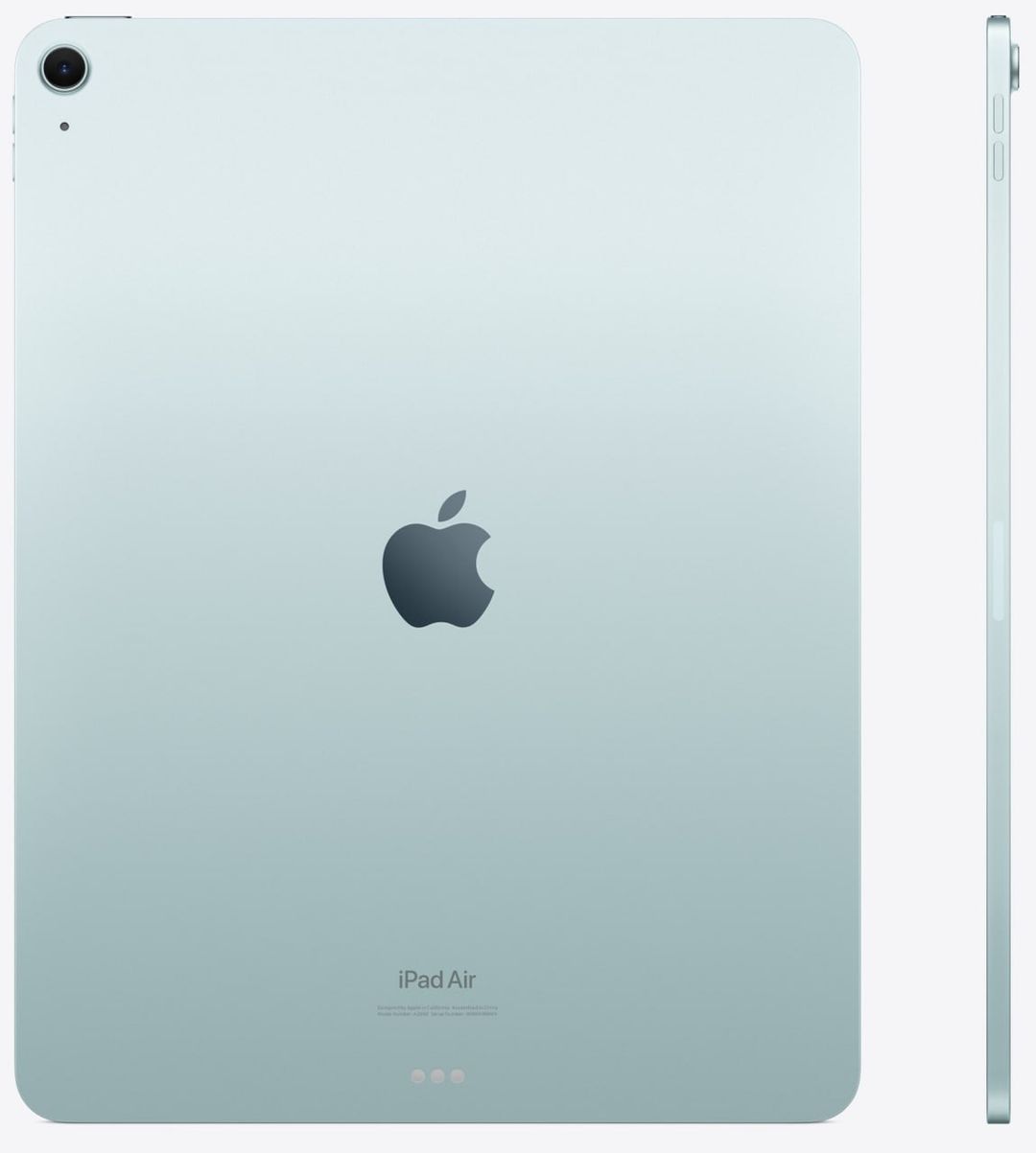 2024 Apple iPad Air 13″ (256GB, Wi-Fi + Cellular, голубой)— фото №2