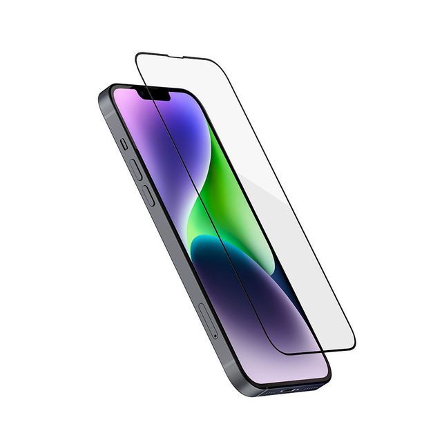 Защитное стекло uBear Extreme Nano Shield Privacy 3D для iPhone 14— фото №1