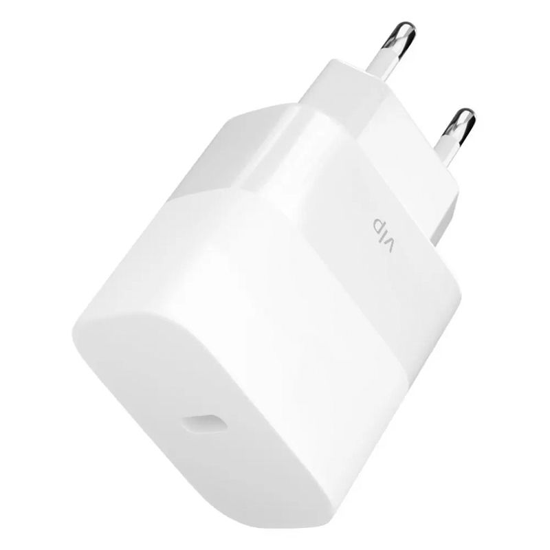 Зарядное устройство сетевое VLP Gan Wall Charger, 45Вт, белый— фото №0