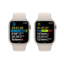 Apple Watch Series 8 GPS + Cellular 41mm (корпус - сияющая звезда, IP6X)— фото №6