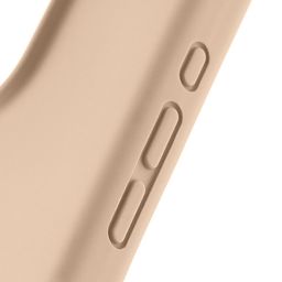 Чехол-накладка uBear Touch Mag Case для iPhone 16 Pro Max, силикон, латте— фото №5