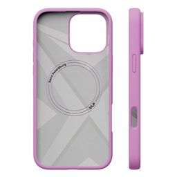 Чехол-накладка VLP Aster Case для iPhone 16 Pro Max, силикон, розовый— фото №4