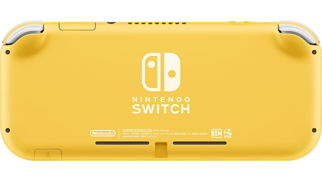 Игровая консоль Nintendo Switch Lite, желтый— фото №1