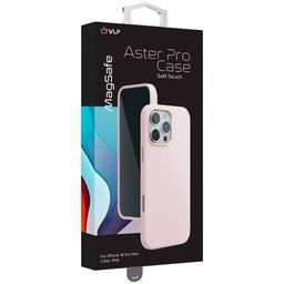 Чехол-накладка VLP Aster Pro Case для iPhone 16 Pro Max, силикон, розовый— фото №4