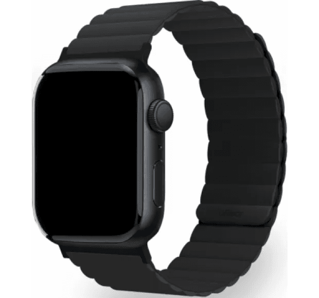 Ремешок uBear Mode для Apple Watch 42/44/45/49mm, Силикон, черный— фото №0