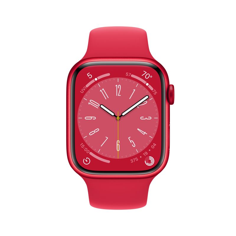 Apple Watch Series 8 GPS + Cellular 41mm (корпус - (PRODUCT)RED, IP6X)— фото №1