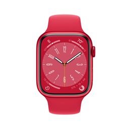 Apple Watch Series 8 GPS + Cellular 41mm (корпус - (PRODUCT)RED, IP6X)— фото №1