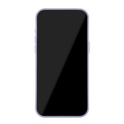 Чехол-накладка uBear Capital Case для iPhone 15 Pro, кожа, лавандовый— фото №3