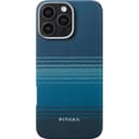 Чехол-накладка Pitaka Tactile Woven case moonrise для iPhone 16 Pro, арамид (кевлар), синий