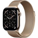 Смарт-часы Apple Watch Series 11 GPS + Cellular 42mm (корпус - золотой, ремешок Milanese Loop золотой, размер One Size)