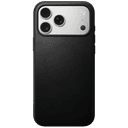 Чехол-накладка Nomad Modern Leather Case для iPhone 17 Pro, кожа, черный