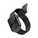 Ремешок Uniq Dante Strap Mesh Steel для Apple Watch 45mm, нержавеющая сталь, графитовый