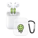 Чехол и наклейки Asynora Glow Melting Face, для AirPods 2