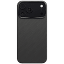 Чехол-накладка VLP Kevlar Case для iPhone 18 Pro Max, кевлар, черный