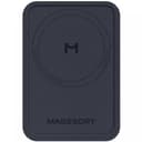 Кардхолдер Magssory Duo MagSafe, экокожа, синий