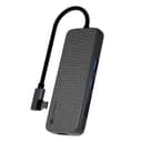 Адаптер мультипортовый Lyambda Slim Aluminum LC130, 9 в 1, серый