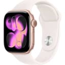 Смарт-часы Apple Watch Series 11 GPS 42mm (корпус - розовое золото, ремешок Sport Band светло-розовый, размер S/M)