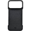 Чехол-накладка Magssory Aramid Zero для iPhone 17 Pro Max, кевлар, черный