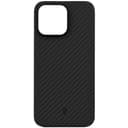 Чехол-накладка Asynora Magnetic aramid fiber для iPhone 15 Pro Max, арамид (кевлар), черный