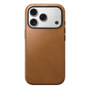 Чехол-накладка Nomad Modern Leather Case для iPhone 17 Pro, кожа, светло-коричневый