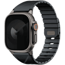Ремешок Uniq FLUO для Apple Watch 40mm/41mm/42mm/44mm/45mm/46mm/49mm, силикон, черный